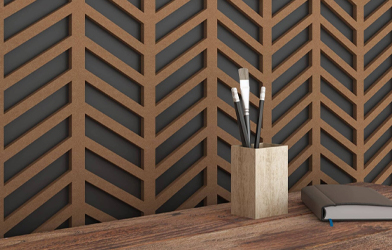 Laser Cut Acoustic Wall Panels